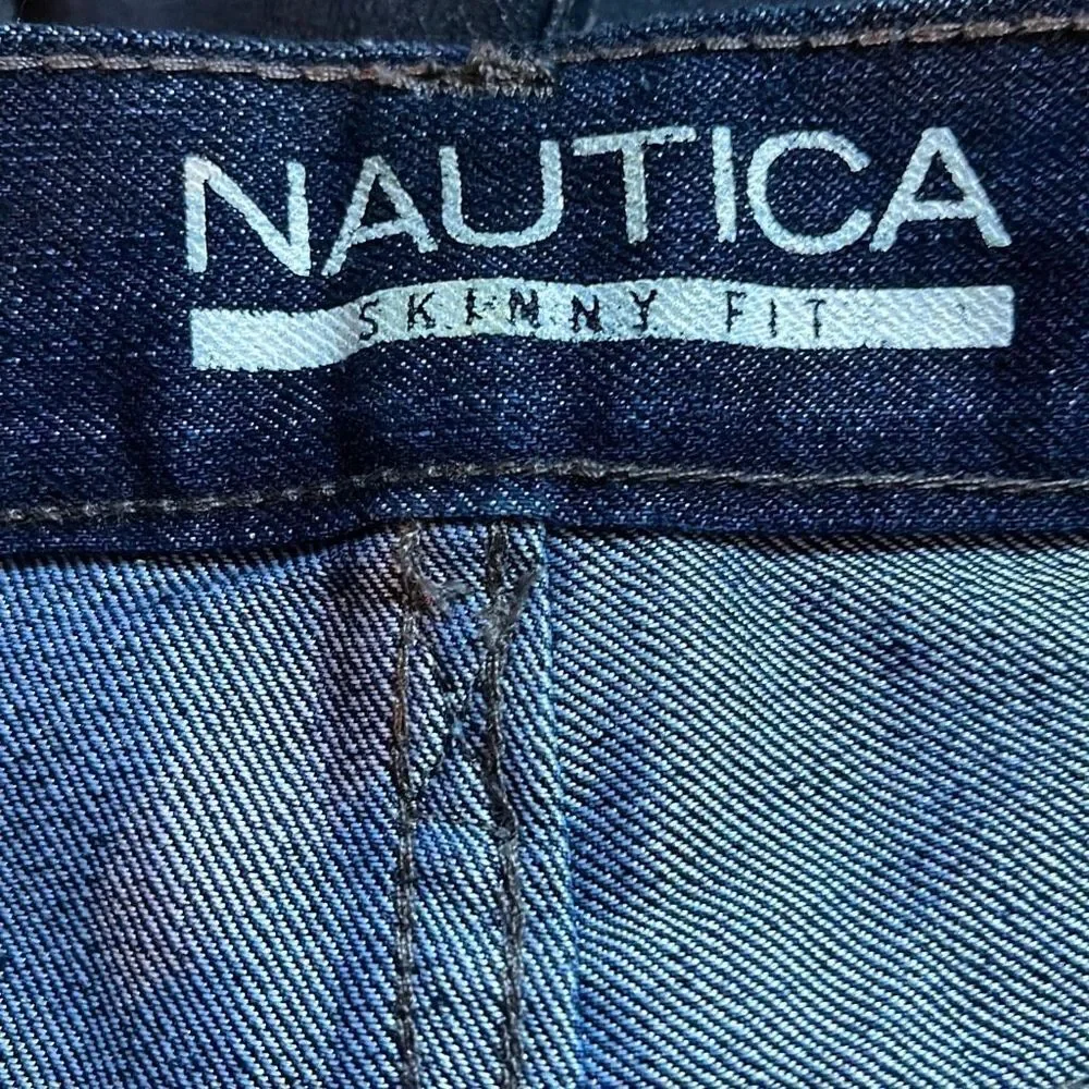 Nautica Women’s Black Skinny Fit Jeans size 8 New with‎ tags